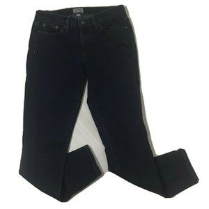 J Crew Womens Size 27 Toothpick Style B0755 Dark Wash Skinny Mid Rise Jeans